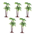 thumbnail image 3 of Papaba Mini Tree Toy,5Pcs Mini Coconut Palm Tree Model Plant DIY Landscape Bonsai Dollhouse Decor, 3 of 6