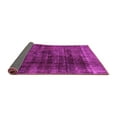 thumbnail image 2 of Ahgly Company Indoor Round Abstract Pink Modern Area Rugs, 3' Round, 2 of 4
