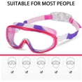 thumbnail image 3 of 2 Pack Kids Swim Goggles, Swimming Glasses for Children from 3 to 15 Years Old, 3 of 5