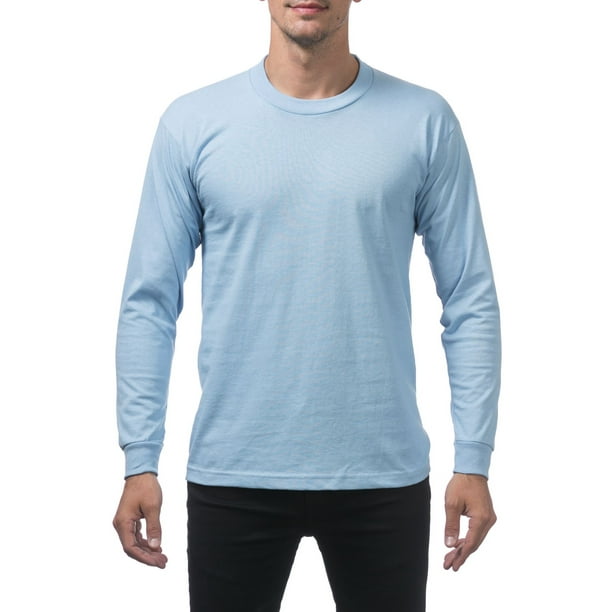 Pro Club Pro Club Men's Heavyweight Cotton Long Sleeve Crew Neck T