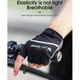 thumbnail image 4 of Guantes de medio dedo de ciclismo west biking, azul xl, 4 of 5