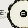 thumbnail image 4 of Meinl Percussion Mahogany Mini Rope Tuned Djembe with Goat Skin Head - Gecko Design, 4 of 6