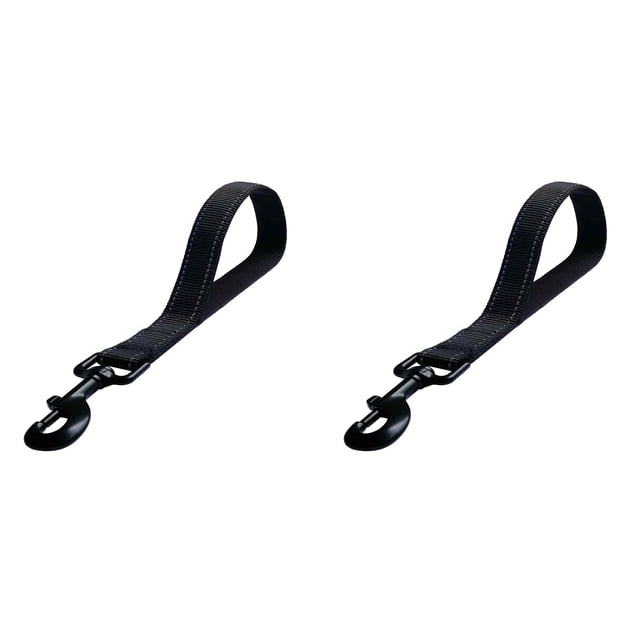 YWIYIUD 2PCS 12 Inch Heavy Duty Elastic Dog Leash for Large Medium Dogs NoPull ShockAbsorbing Dog Leash with Handle Practical Climbing Rope for Walking Training Hiking and Daily Activities