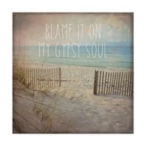 Trademark Fine Art 'My Gypsy Soul I' Canvas Art by Pela Studio