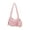 Light pink, variant on Women's Puffer Shoulder Bag Quilted Padded Large Capacity Lightweight Crossbody Handbag with Small Zippers Makeup Purse