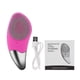 thumbnail image 1 of Usb Electric Facial Cleansing Brush Silicone Sonic Face Cleaner Deep Pore Cleaning Skin Face Cleaning Brush, 1 of 5