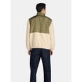 thumbnail image 2 of ANDE Men's High Pile Fleece and Nylon Zip Jacket, Sizes S-3X, 2 of 5