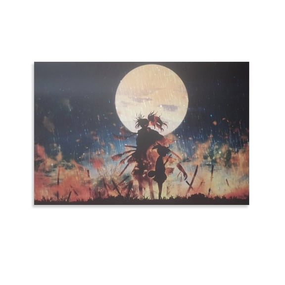 Anime Dororo Hyakkimaru Poster Poster Cool Artworks Painting Wall Art Canvas Prints Hanging Picture Home Decor Posters Gift 16x24inch(40x60cm)