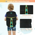 thumbnail image 3 of Koorium Kids Swim Vest Life Jacket Youth,Toddler Flotation Buoyancy Swimsuit Trainer Vests Swimming Aid Jacket for Boys/Girls,Multi-color, 3 of 9