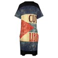 thumbnail image 4 of Vestido holgado con bolsillos para mujer ropa de graduación de lujo vestido de fiesta de noche vestido de graduación Cuba Libre, 4 of 6
