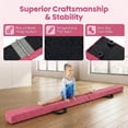 thumbnail image 5 of ELLEGNT Folding Gymnastic Beam with Handles – 7FT Portable Floor Balance Beam for Gymnasts, 5 of 7