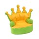 thumbnail image 4 of Sofá para niños, sofá para niños, decoración de dormitorio, respaldo de corona de dibujos animados, sillón para niños, silla con reposabrazos, sofá verde, 4 of 8