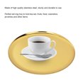 thumbnail image 3 of Food Serving Plate Serving Tray, Portable Round Breakfast Tray, For Towel Bar Fruits Restaurant, 3 of 8