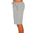 thumbnail image 2 of At the Buzzer Men's Pajama Shorts / Sleepwear / PJs (Grey, XX-Large), 2 of 3
