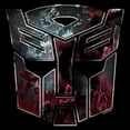 thumbnail image 2 of Men's Transformers Autobot Face Badge  Graphic T-Shirt, 2 of 4