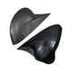 thumbnail image 5 of Glossy Black / Carbon Fiber Rearview Wing Mirror Covers Caps For Seat Leon MK2 1P Ibiza MK4 6J 2008-2017 Mirror Case Cover, 5 of 5