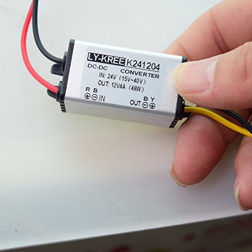DC 24v a 12v reductor reductor reductor regulador 4a 48w adaptador de