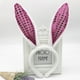 thumbnail image 1 of Diadema con orejas de conejo blanco pequeñas y lentejuelas de peluche de Pascua, código de barrido para enviar a los regalos de empuje Buen material, 1 of 6