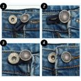 thumbnail image 3 of ORUYROP 8 Pcs Rallonge de Taille pour Pantalons, Bouton Ajustable pour Jeans, Rallonge de Bouton pour Pantalons, pour Jeans, Colliers, Manchettes, Pantalons Habillés, 3 of 7