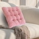 thumbnail image 4 of Seat Cushions For Home Use- Tufted Corduroy Floor Cushions For Living Room Tatami- 19.6 Inch, 4 of 6