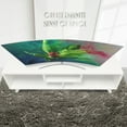 thumbnail image 1 of 47.5" Inch Media Console TV Unit, White Color with Display Storages, Home and Office Use, 1 of 5