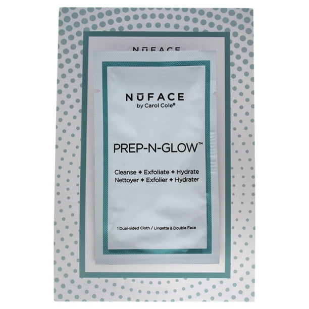 Paños NuFace NuFace Prep-N-Glow Textured Cleansing Cloth Paños Dama 1Pc