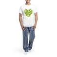 thumbnail image 5 of CafePress - Ginkgo Leaf Heart Men's Light Pajamas - Men's Light Loose Fit Cotton Pajama Set, 5 of 7