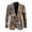 Camo Hunting Forest, variant on Chririnla Mens Blazers One Button Daily Blazer Camo Hunting Leaf Breathable Sport Coat with 2 Side Pockets Slim Fit Suit Jacket for Wedding,Dinner,Prom,Party,2XL