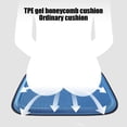 thumbnail image 5 of Seat Cushion, 17.7x17.7in Trapezoidal Gel Pad, Ice Silk Breathable Cool Mat, Summer Comfort Cushion for Car, SUV, Office Chair & Daily Driving Seating Use, 5 of 6