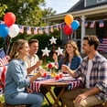 thumbnail image 2 of huayou 4th of July Star Wand, Reusable Lightweight Star Decor for Party, Vase Filled, Fireplace, 2 of 6