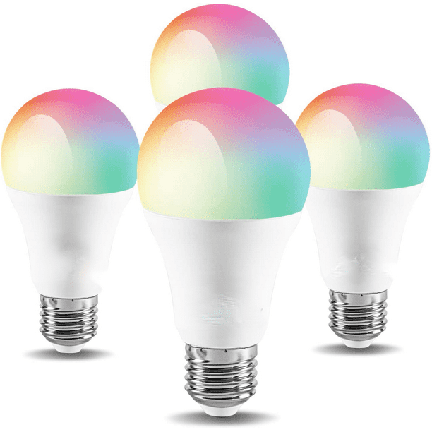 Ampoules à changement de couleur RVB, ampoule LED à intensité