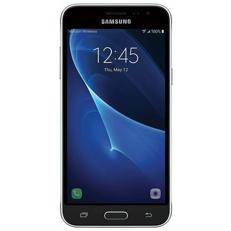 Samsung J3 J327V 16GB Unlocked Verizon Phone w/ 5MP Camera - Dark Grey