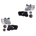 thumbnail image 1 of Par de Faros DEPO 2006 A 2010 Ford Explorer Fondo Cromado, 1 of 4