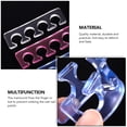 thumbnail image 3 of EeaseCA 3Pcs Portable Manicure Finger Divider Silicone Nail Separator Nail Art Tools, 3 of 7