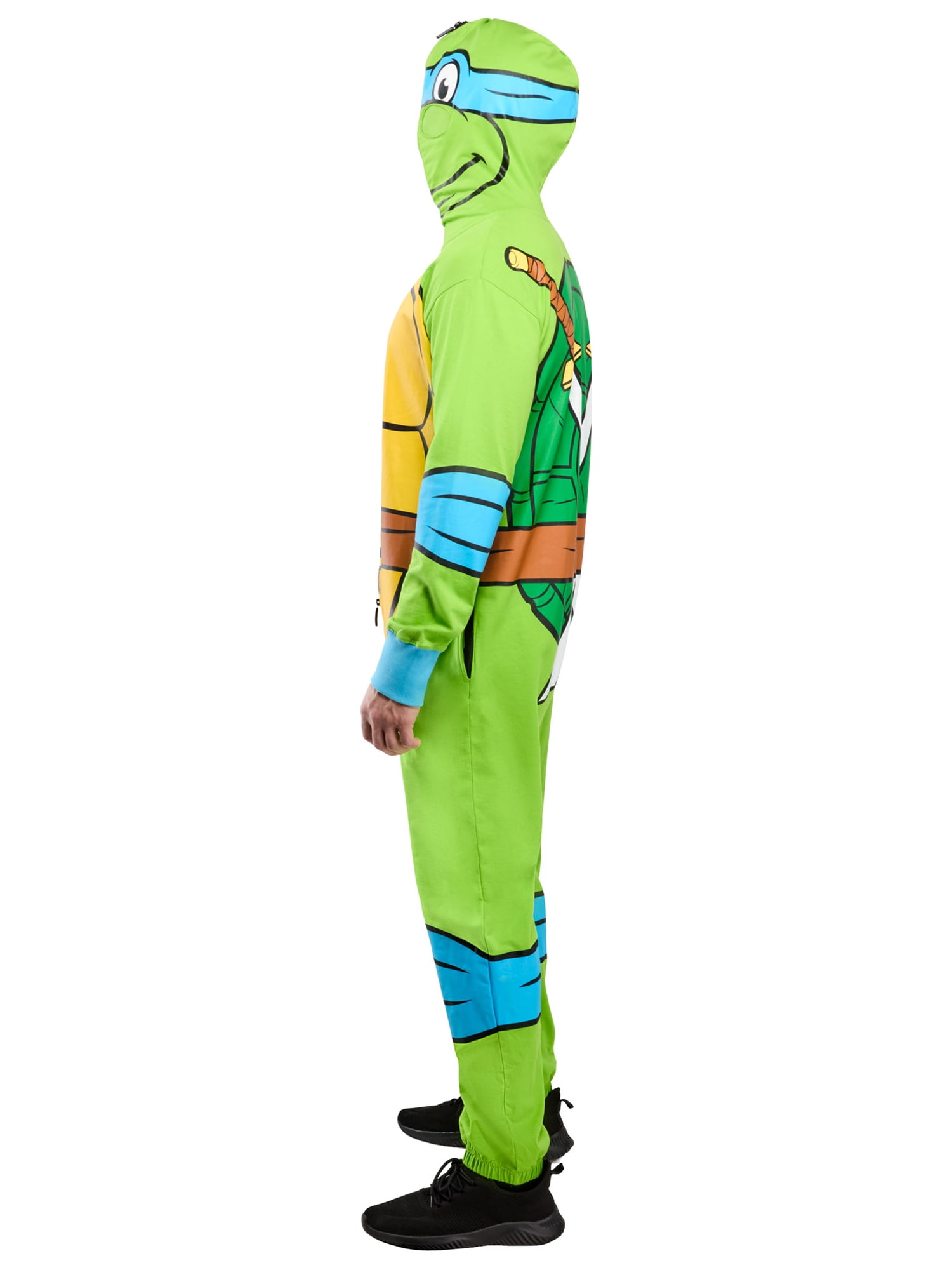 Teenage Mutant Ninja Turtles Classic Leonardo Zipsters Masked-Up Costume for Adults by Rubies, Men's