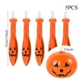 FENGYIKEJI Halloween Balloons Kit,Pack Light Pumpkin Balloons LED