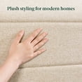 thumbnail image 4 of Mainstays Upholstered Platform Bed with Underbed Storage Drawers, Full, 4 of 10