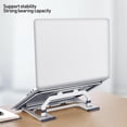 thumbnail image 4 of Maoww Ordinateur Portable Support de Support Portable Ergonomique Réglable Ultrabook Stand Argent, 4 of 6