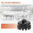 thumbnail image 4 of For 38inch 14 flutes oil filter wrench cap housing tool remover cup for prius ct200h, 4 of 5