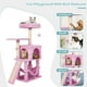 thumbnail image 3 of Árbol para Gatos MIAO PAW Rosa Torre Interior para Gatos con Poste para Rascar, 3 of 7