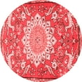 thumbnail image 1 of Ahgly Company Indoor Round Animal Red Traditional Area Rugs, 3' Round, 1 of 4