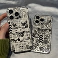 thumbnail image 4 of O-one d-directions funda de teléfono para iPhone 16, 15, 14, 13, 12, 11, Mini Pro Max, X, XR, XSMax, 7, 8 Plus, SE20, cubierta transparente, 4 of 5