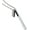 silvery, variant on Clinically Proven Anxiety Relief Necklace | 4-7-8 Breathing Tool to Reduce Stress | Hypoallergenic Mindfulness Jewelry with Lifetime Chain