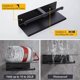 thumbnail image 2 of Wall-Mounted Aluminum Toilet Paper Holder Double Hygienic Roll Holder with Storage Platform Without Drilling with Edge Protection and Fall Protection, 2 of 4