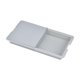 thumbnail image 2 of Tabla de cortar perfecl gris Reversible con bandeja de comida y cesta de drenaje, 2 of 8