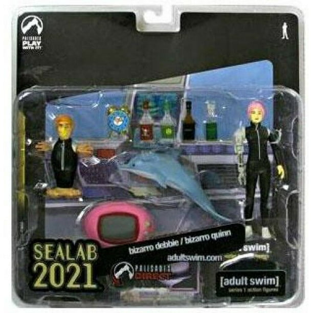 Adult Swim Sealab 2021 Bizarro Debbie & Bizarro Quinn Action Figure 2-Pack - Walmart.com