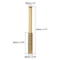 thumbnail image 2 of Unique Bargains 5/32 Inch Diamond Chainsaw Sharpener, 12 Pack Titanium Plating Sharpening Stone, Golden, 2 of 4
