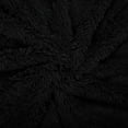 thumbnail image 4 of PiccoCasa Faux Fur Blanket Soft Warm Reversible Shaggy  Black Queen/230 x 230cm/90" x 90", 4 of 8