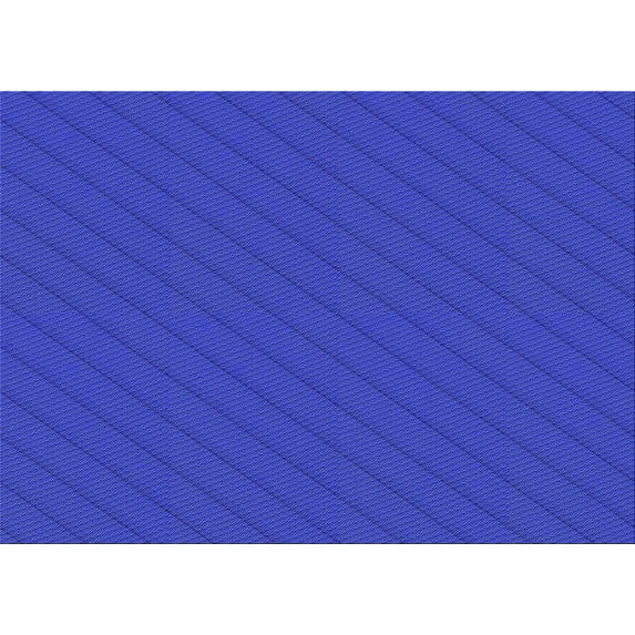 Ahgly Company Machine Washable Indoor Rectangle Transitional Blue Ribbon Blue Area Rugs, 7' x 10'