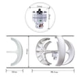 thumbnail image 4 of Low Speed 2M/S 12V 24V AC 400W Vertical Wind Turbine Generator Home Windmill Kit MPPT Controller For Boad Light Battery ,Easy Installation, 4 of 6